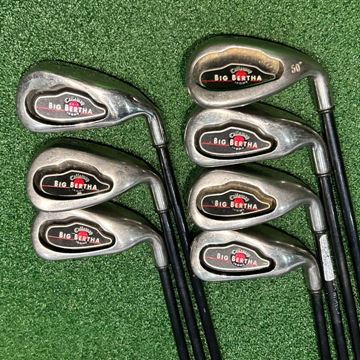 Picture of Callaway Big Bertha Iron Set - 4-PW - Regular Graphite - Preowned - TO0Big021