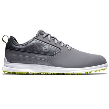 Picture of FootJoy Mens Superlites XP Golf Shoes - Grey/Lime 58086