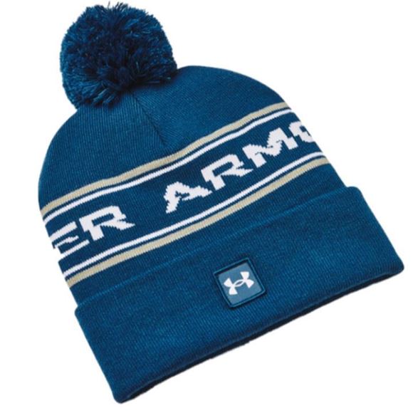 Picture of Under Amour Men's UA Halftime Pom Beanie - 1379985-426