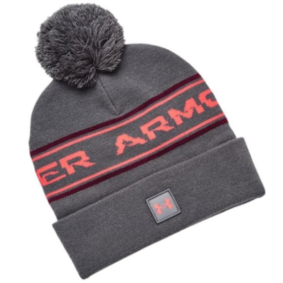 Picture of Under Amour Men's UA Halftime Pom Beanie - 1379985-013