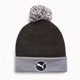 Picture of Puma WRMLBL Men's Golf Removable Pom Beanie - Black/Slate Sky