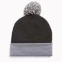 Picture of Puma WRMLBL Men's Golf Removable Pom Beanie - Black/Slate Sky