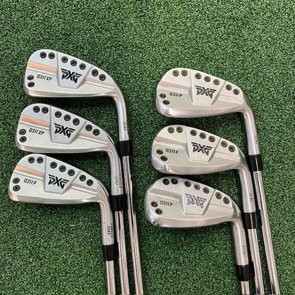 Picture of PXG 0311P/XP Combo GEN 3 Forged Iron Set - 5-PW - Stiff Steel- Preowned - TO0PXG021