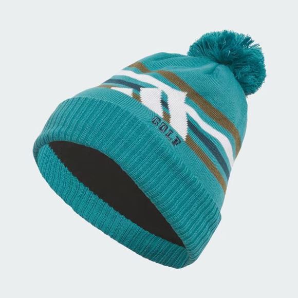 Picture of adidas COLD.RDY Pom Golf Beanie - Arctic Fusion - HY6019