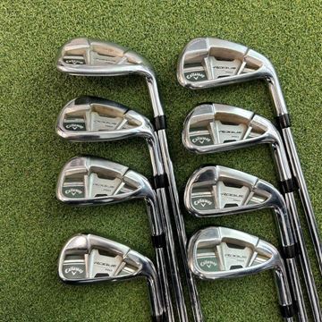 Picture of Callaway Rogue Pro Iron Set - 4-PW+AW - 3/4" Long - Stiff Steel - Preowned - TO0Cal4319