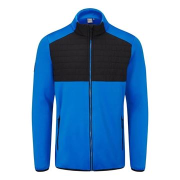 Picture of Ping Mens Firth Hybrid Fleece Jacket - Blue/Black