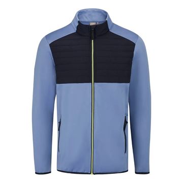 Picture of Ping Mens Firth Hybrid Fleece Jacket - Airforce/Navy