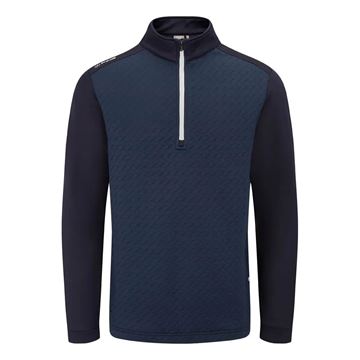 Picture of Ping Mens Whister 3D Jacquard Fleece - Navy