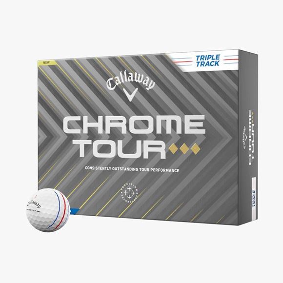 Picture of Callaway Chrome Tour Triple Diamond Triple Track Golf Balls