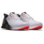 Picture of FootJoy Mens FJ Fuel Golf Shoes - 55420 2025 White/Black/Coral