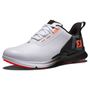 Picture of FootJoy Mens FJ Fuel Golf Shoes - 55420 2025 White/Black/Coral