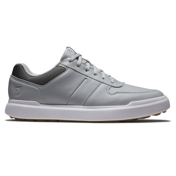 Picture of FootJoy Mens Contour Casual Golf Shoes - 54379 2025 Grey/White