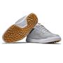 Picture of FootJoy Mens Contour Casual Golf Shoes - 54379 2025 Grey/White