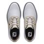 Picture of FootJoy Ladies Traditions Golf Shoes - 97939 2025 White/Grey/Black