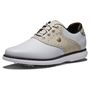 Picture of FootJoy Ladies Traditions Golf Shoes - 97939 2025 White/Grey/Black