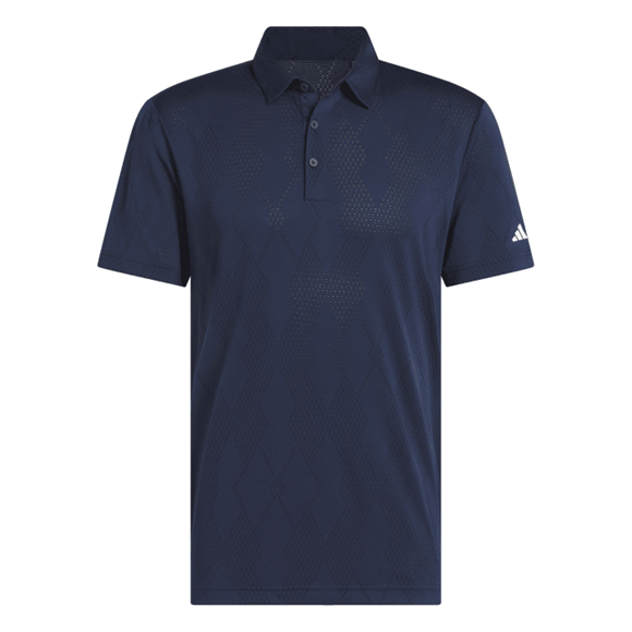 Picture of adidas Mens Ultimate 365 Micro Texture Polo Shirt JF9010 Collegiate Navy