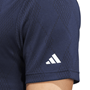 Picture of adidas Mens Ultimate 365 Micro Texture Polo Shirt JF9010 Collegiate Navy