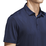 Picture of adidas Mens Ultimate 365 Micro Texture Polo Shirt JF9010 Collegiate Navy