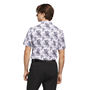 Picture of adidas Mens Go-To Printed Polo Shirt JP2366 White/Collegiate Navy