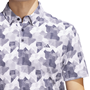 Picture of adidas Mens Go-To Printed Polo Shirt JP2366 White/Collegiate Navy