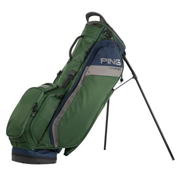 Picture of Ping Hoofer Carry Bag Dark Green/Grey Navy