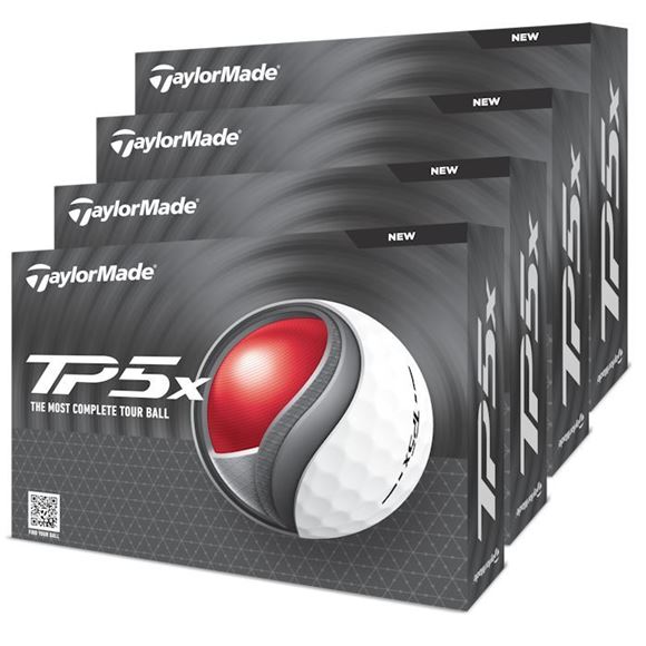 Picture of TaylorMade TP5x Golf Balls Personalised 4 for 3 Promo