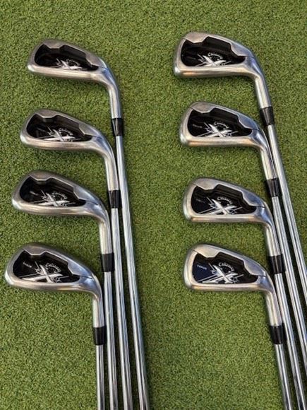 Picture of Callaway X20 Tour Iron Set - 3-PW - Regular Steel -1" Short & 1 Flat  - Preowned - TO0Cal4752