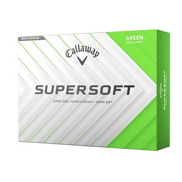 Picture of Callaway Supersoft Golf Balls 2025 Green