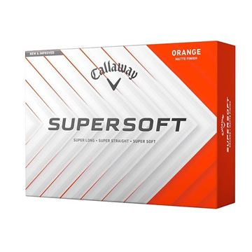 Picture of Callaway Supersoft Golf Balls 2025 Orange