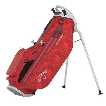 Picture of Callaway Fairway C HD Stand Bag Red Palms/Light Grey 2025