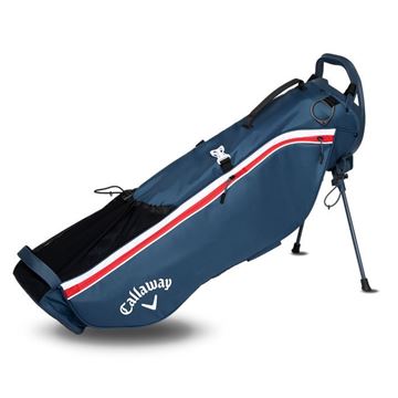 Picture of Callaway Carry+ Stand Bag Navy/White/Red 2025