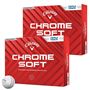 Picture of Callaway Chrome Soft Triple Track Golf Balls (Multi Buy) 2024 White