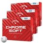 Picture of Callaway Chrome Soft Triple Track Golf Balls (Multi Buy) 2024 White